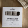 Everyday Napkin Clay 4 pk - The Organic Company